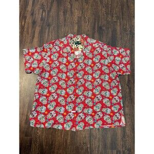 Moon Dog Shirt Co Men’s Shirt Sz 3XL Handmade SKULL NEW MEXICO Short Sleeve